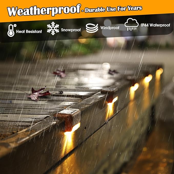 Wireless Solar Deck Lights ✨FREE Shipping - Today Only